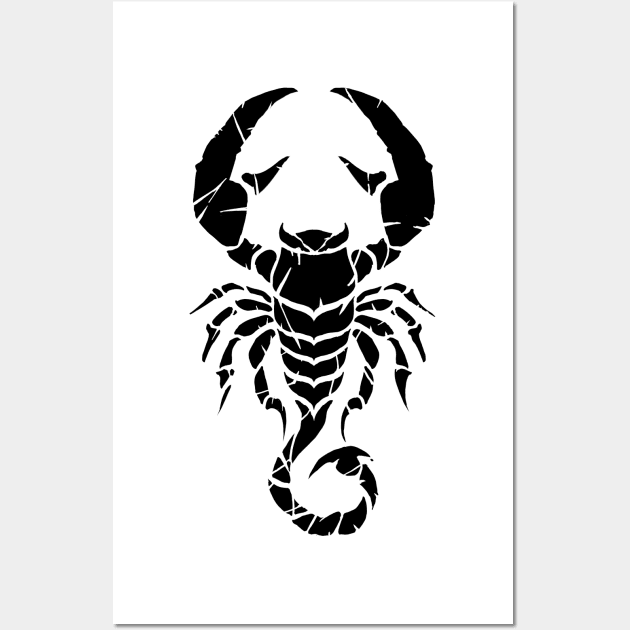 Scorpion - Sting - Pro Wrestling Wall Art by Bod Mob Tees